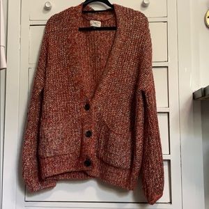 Oversized Knitted Cardigan